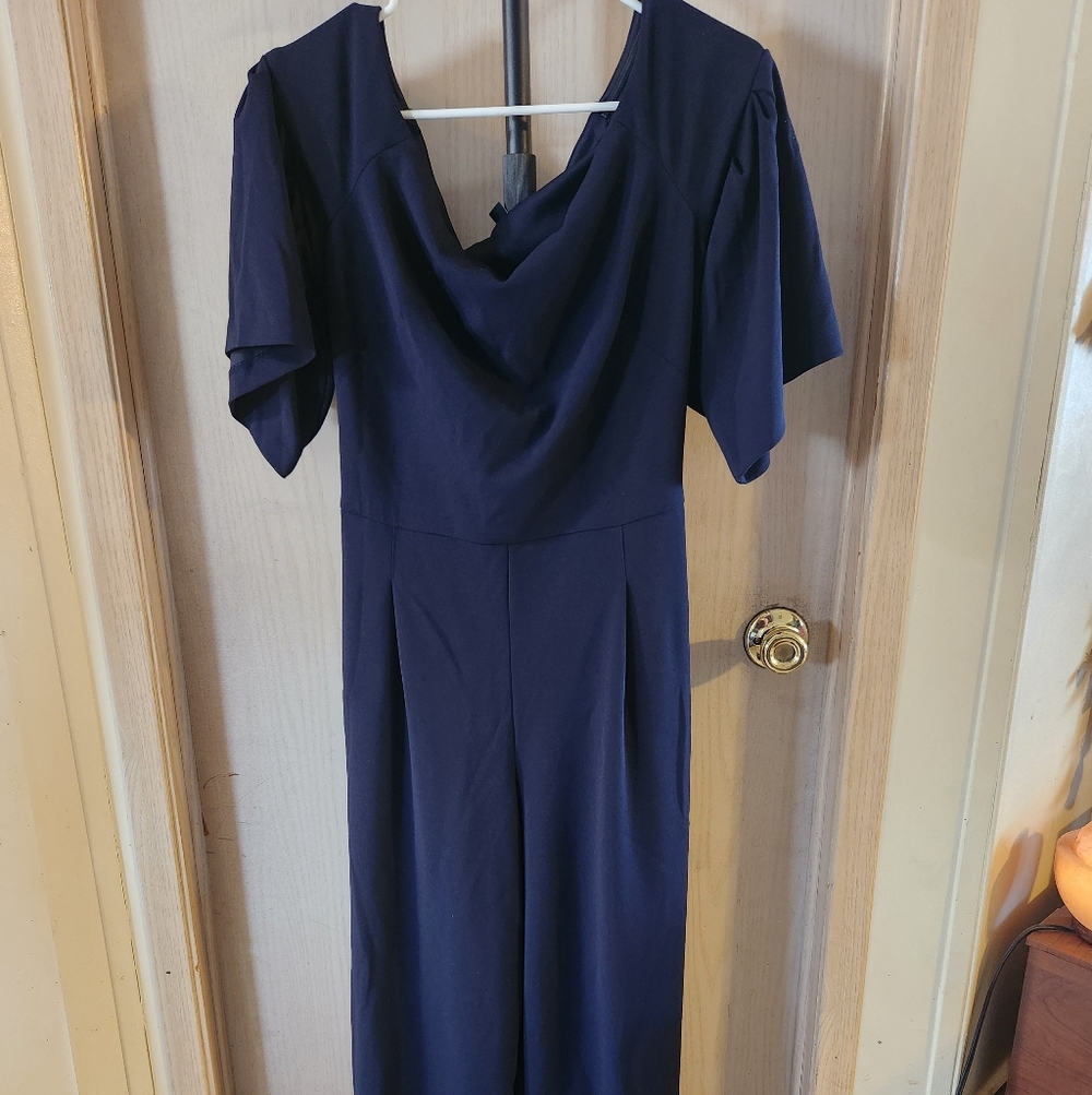 Lauren Ralph Lauren Navy Jumpsuit